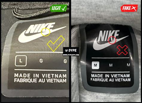 how to tell fake nike sweatsuit|how to check if nikes are legit.